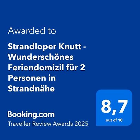 Strandloper Knutt - Wunderschoenes Feriendomizil Fuer 2 Personen In Strandnaehe Wangerooge Esterno foto